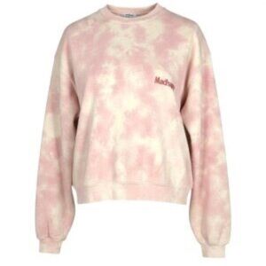 Madhappy Haze Women's Tie-Dye Crew Neck Sweater Blush